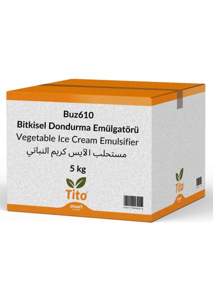 BUZ610 Bitkisel Dondurma Emülgatörü - 5 kg