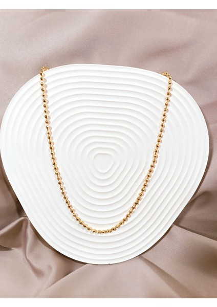 14K Altın Kaplama Çelik Kolye – Minimal ve Şık Tasarım fiyatları