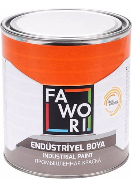 Ideal Parlak End. Boya Mat Siyah 0,75KG