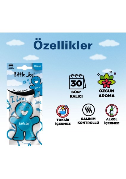 Okyanus Araç Asma Koku (Ocean) -30 Gün -Ipli Oto Kokusu -Ayna Parfümü fiyatları