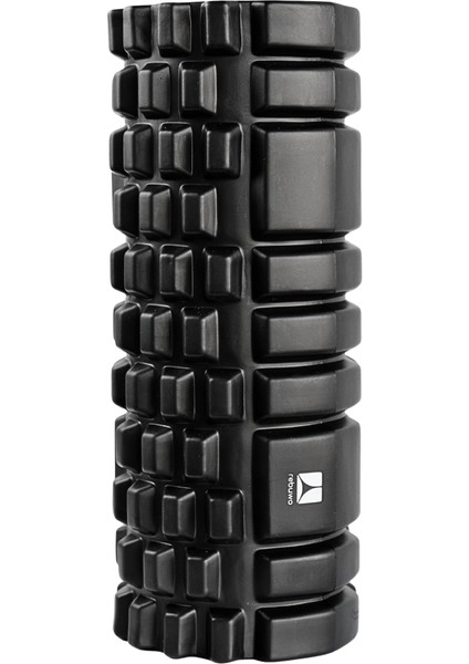 Yüksek Yoğunlukta Orta Sert Deluxe Foam Roller Masaj Köpüğü Pilates Masaj Rulosu Tırtıklı Yoga Roller Isınma Roller