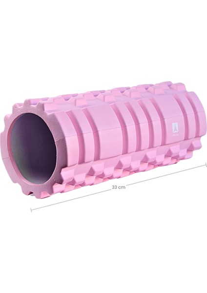 Yüksek Yoğunlukta Orta Sert Deluxe Foam Roller Masaj Köpüğü Pilates Masaj Rulosu Tırtıklı Yoga Roller Isınma Roller