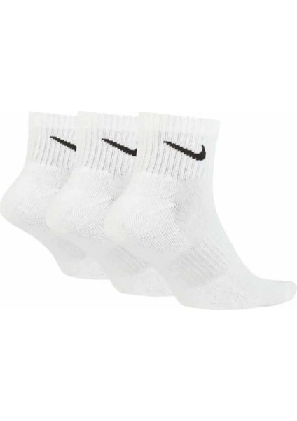 Everyday Cushioned Training Ankle Socks (3 Pairs) Çorap Sx7667-100-Sıyah fiyatları