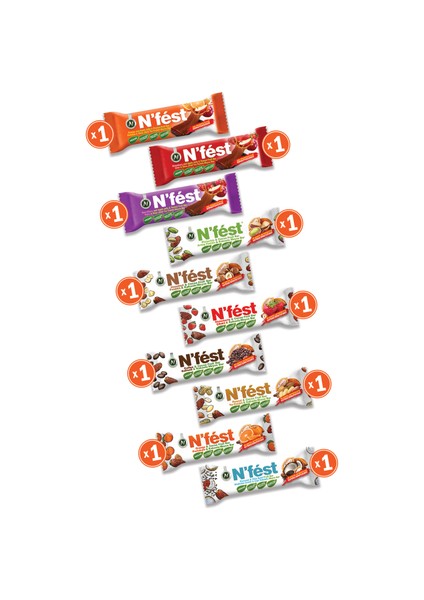 Meyve Bar Özel Seri Deneme Paketi 40g X 10 Adet