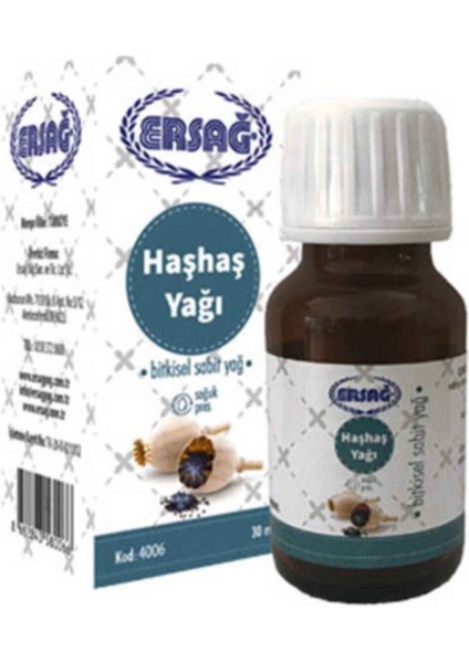 Haşhaş Yağı 30 Ml.