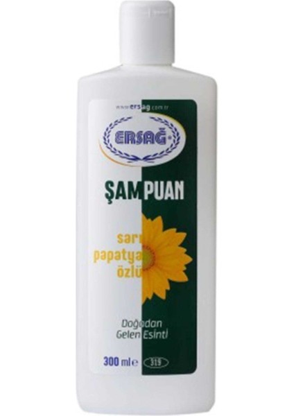 Sarı Papatya Özlü Şampuan 2x300 ml