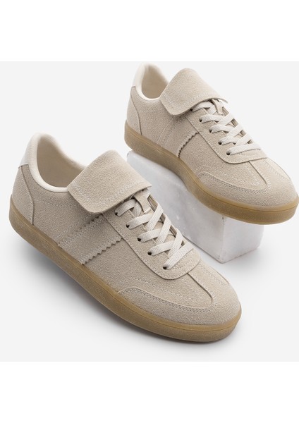 Kadın Sneaker Dil Detaylı Retro Spor Ayakkabı Vinas
