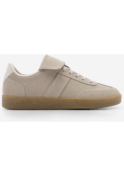 Kadın Sneaker Dil Detaylı Retro Spor Ayakkabı Vinas modelleri