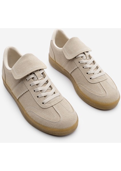 Kadın Sneaker Dil Detaylı Retro Spor Ayakkabı Vinas indirimleri