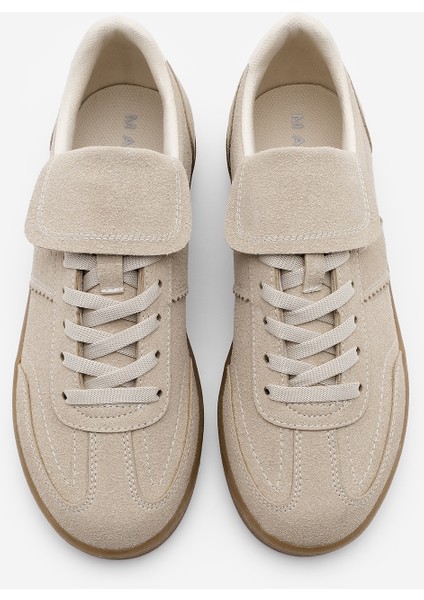 Kadın Sneaker Dil Detaylı Retro Spor Ayakkabı Vinas