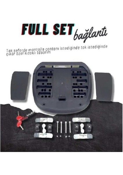 52 Lt. Motosiklet Arka Çanta **nardo Gri***-Sırt Dayamasız fırsatları