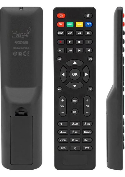 Teledünya 9600HD 8900HD Neta Kablo Tv Universal Uydu Kumandası Uzaktan Kumanda