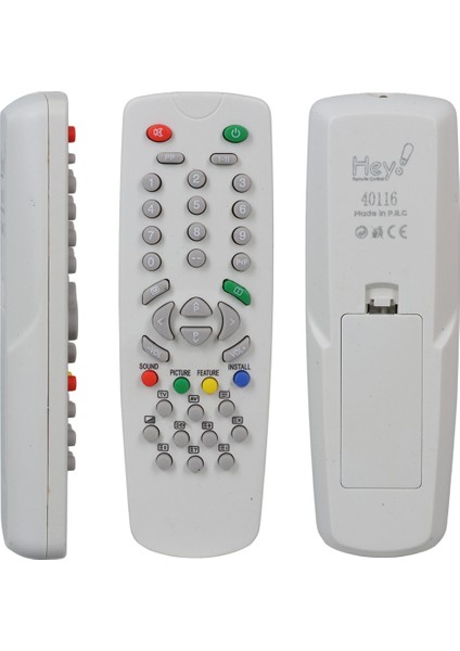 Vestel 1940 Mini Kalıp Tv Kumandası Uzaktan Kumanda