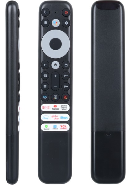 Huayu BT-C02 Tcl Netflix Youtube Prime Video Tuşlu Ses Komutlu LCD LED Tv Kumanda