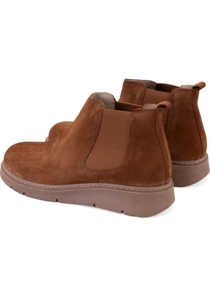 Raven Taba Kadın Lastikli Süet Deri Bot indirimleri