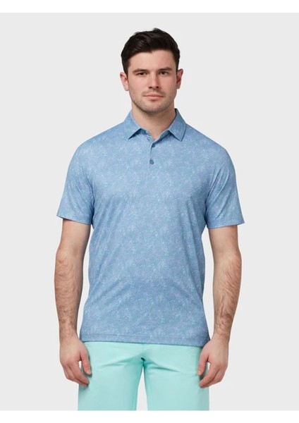 Emea Ss All Over Abstract Novelty Print Erkek Tshirt