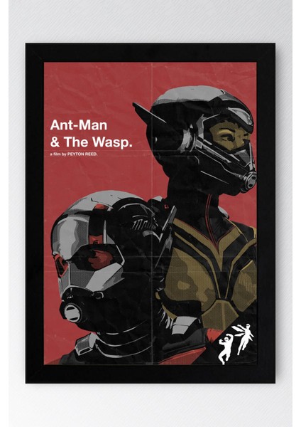 Ant Man And The Wasp Çerçeveli Tablo - Karınca Adam Poster Tablo