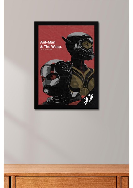 Ant Man And The Wasp Çerçeveli Tablo - Karınca Adam Poster Tablo fiyatları