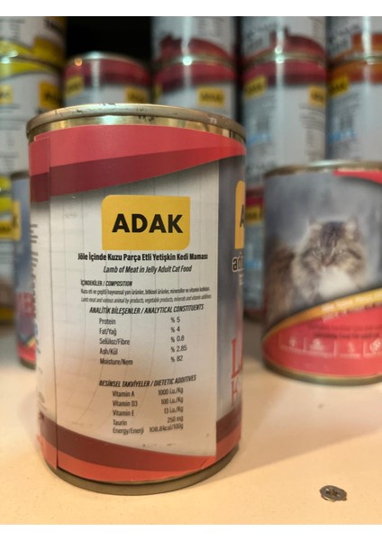 Adult Cat Food Yetişkin Kedi MAMASI415X12