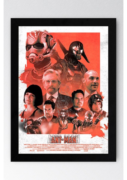 Ant Man Çerçeveli Tablo - Marvel Karınca Adam Poster Tablo