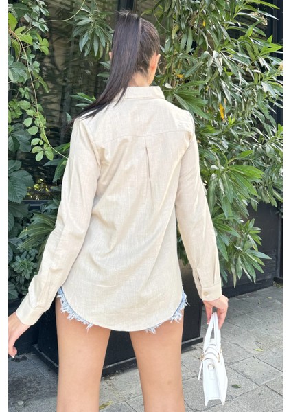 Taş Keten Şık Klasik Pamuk Gömlek indirimleri