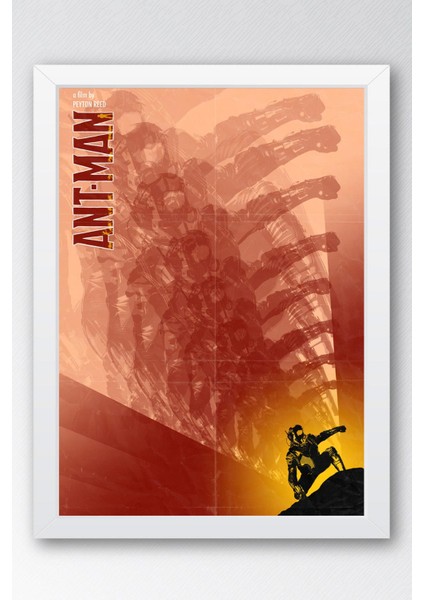 Ant Man Çerçeveli Tablo - Karınca Adam Poster Tablo