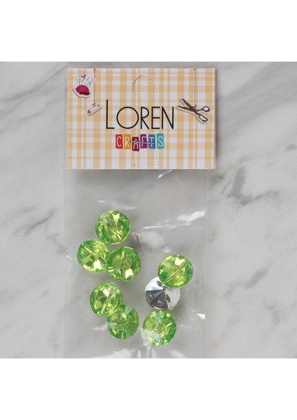 Crafts Yeşil 8 Li Düğme - 211