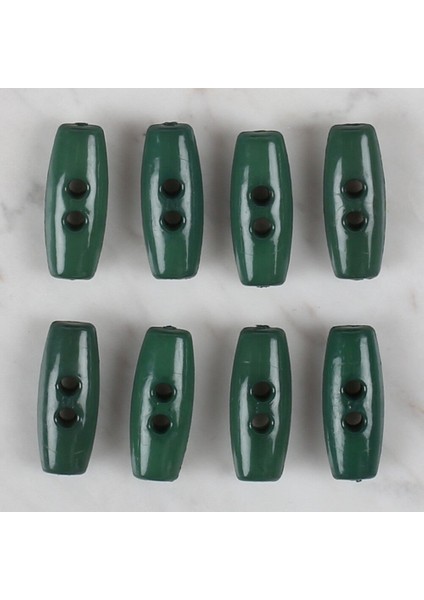 Crafts Yeşil 8 Li Çoban Düğmesi - 64