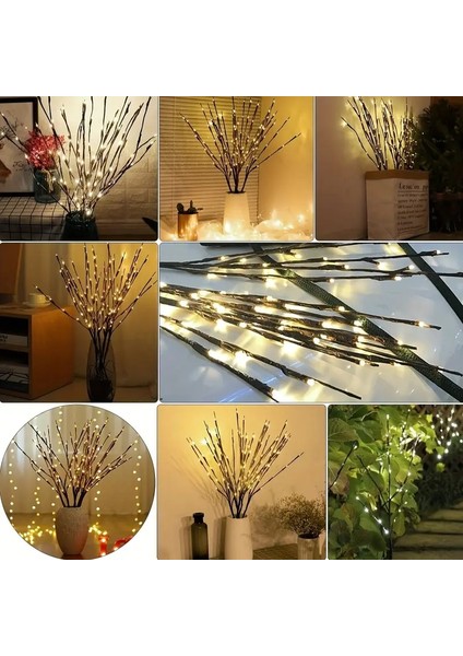 Willow Branch Lights 20 Led'li Söğüt Dalı Görünümlü Aydınlatma