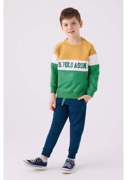 Erkek Çocuk Yeşil Pijama Takım 50299495-VR054