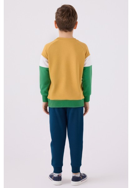 Erkek Çocuk Yeşil Pijama Takım 50299495-VR054