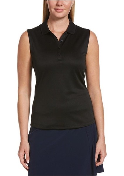 Sl Ess Solid Knit Polo Kadın Tshirt