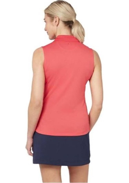 Sl Ess Solid Knit Polo Kadın Tshirt