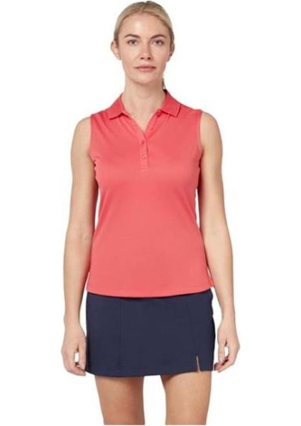 Sl Ess Solid Knit Polo Kadın Tshirt