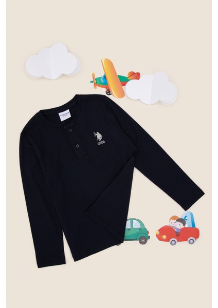 Erkek Çocuk Lacivert Sweatshirt 50297420-VR033