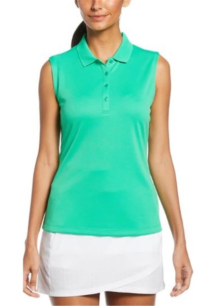 Sl Ess Solid Knit Polo Kadın Tshirt