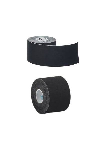 Siyah Kinezyo Sporcu Bandı Spor Bantları 5cm x 5m