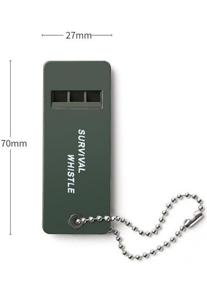 Kamp Outdoor Yaşam Yüksek Sesli Acil Durum Survival Plastik Düdük fırsatları