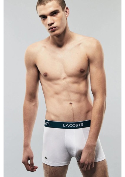 Cotton Stretch Ultra Comfortable Trunk Erkek 3 Lü Boxer Siyah Gri Beyaz modelleri