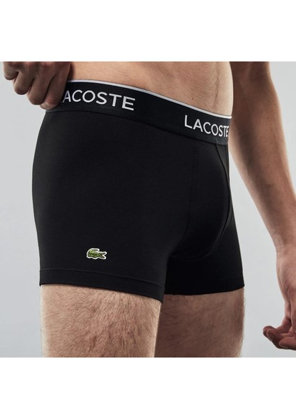 Cotton Stretch Ultra Comfortable Trunk Erkek 3 Lü Boxer Siyah Gri Beyaz indirimleri