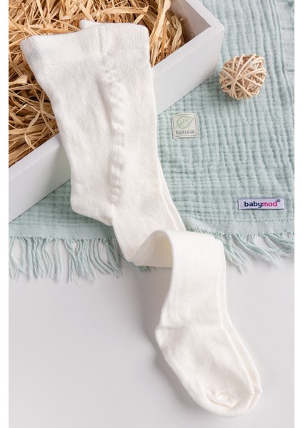 Pamuklu Yumuşak Dokulu Bebek Çocuk Ünisex Kilotlu Çorap