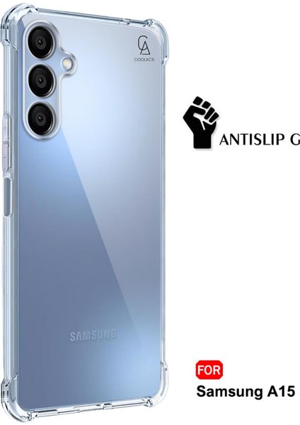 Samsung Galaxy A15 Uyumlu Köşe Dolgulu Anti Shock Telefon Kılıfı ve 5d Kırılmaz Cam Ekran Koruyucu fiyatları