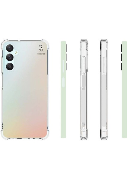 Samsung Galaxy A05S Uyumlu Köşe Dolgulu Anti Shock Telefon Kılıfı ve Hayalet Privacy Ekran Koruyucu