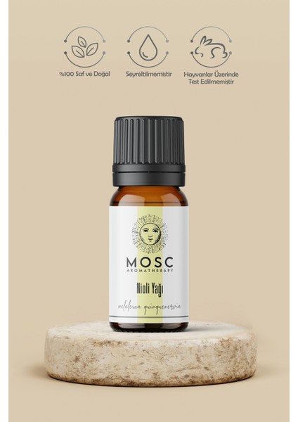 Nioli Uçucu Yağı 10 ml %100 Saf ve Doğal (Niaouli Essantial Oil)