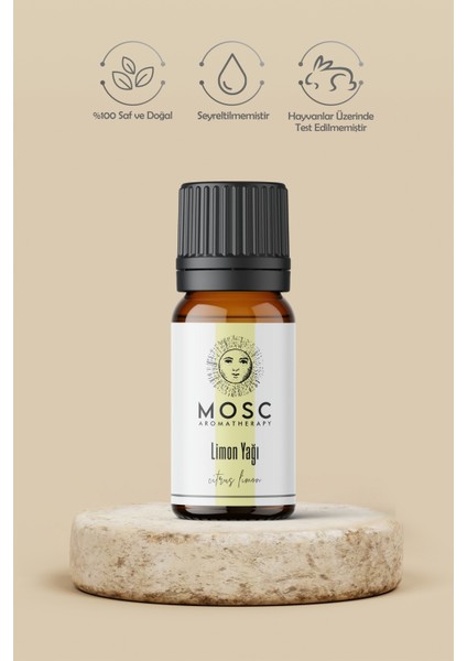 Limon Uçucu Yağı 10 ml %100 Saf ve Doğal (Lemon Essantial Oil)