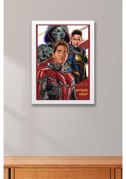 Ant Man Çerçeveli Tablo - Karınca Adam Poster Tablo