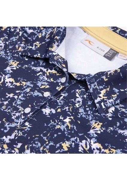 Enya Printed Kadın Polo Tshirt