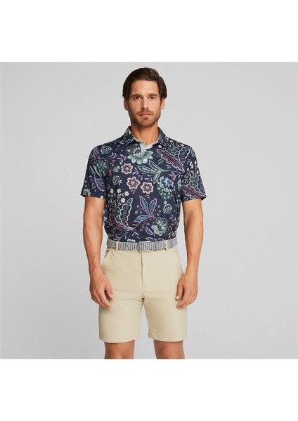 x Liberty Paisley Golf Polo Erkek Tshirt