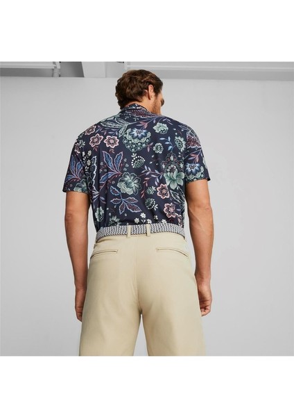 x Liberty Paisley Golf Polo Erkek Tshirt