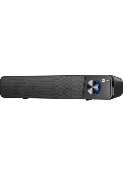 DS111 Bluetooth + Kablolu 6W Masaüstü Taşınabilir Stereo Soundbar Hoparlör Siyah